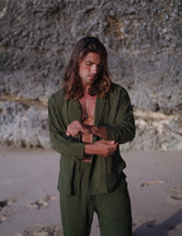 - OLIVE SHIRT - sold out -